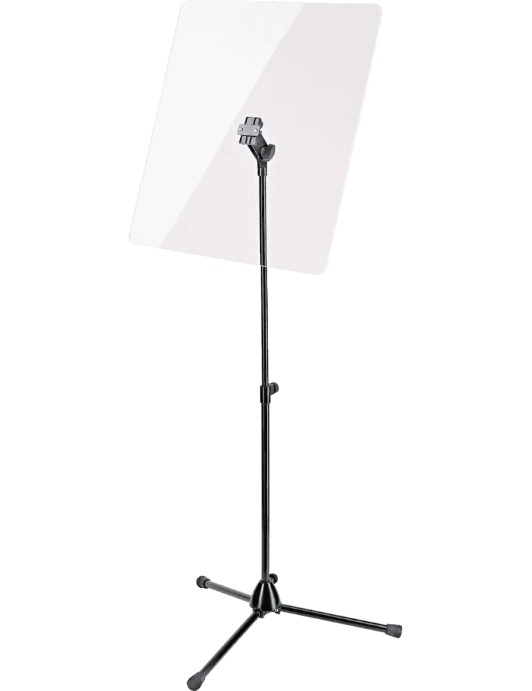  K&M 11903 Transparent shield with tripod|MusicGoodDeal 