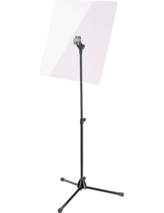  K&M 11903 Transparent shield with tripod|MusicGoodDeal 