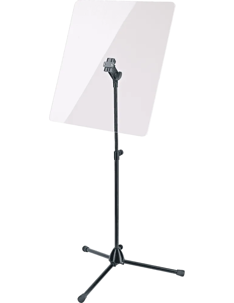  K&M 11903 Transparent shield with tripod|MusicGoodDeal 