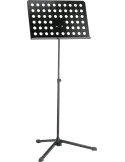  K&M 12179 Rednerpult Stahl perforierte Platte klappbares Stativ|MusicGoodDeal 