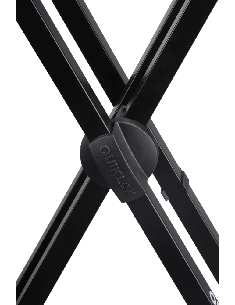  QUIKLOK T550 Trigger Lok - Doppel-X-Tastaturständer - Schwarz|MusicGoodDeal 