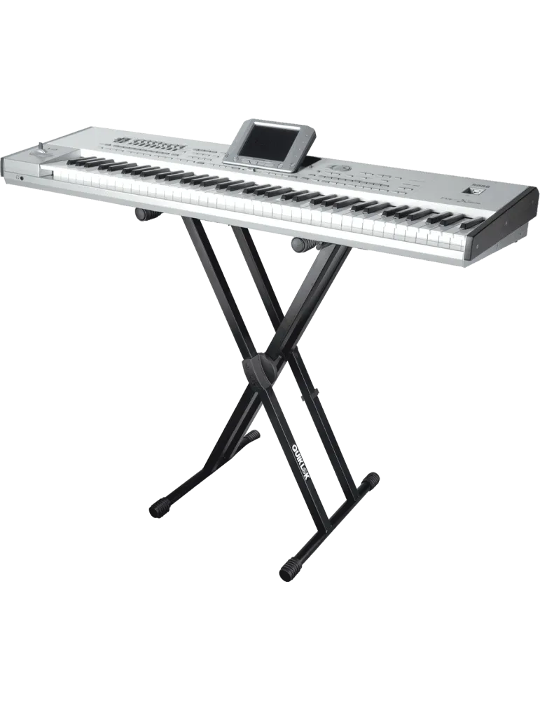  QUIKLOK T550 Trigger Lok - Doppel-X-Tastaturständer - Schwarz|MusicGoodDeal 