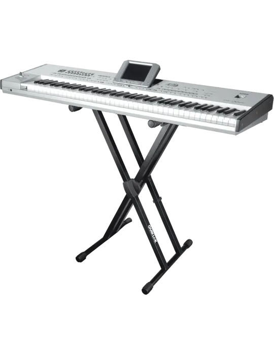  QUIKLOK T550 Trigger Lok - Doppel-X-Tastaturständer - Schwarz|MusicGoodDeal 