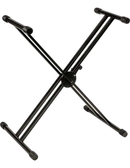  QUIKLOK QL646 Performer - X-Doppel-Tastaturständer - schwarz|MusicGoodDeal 
