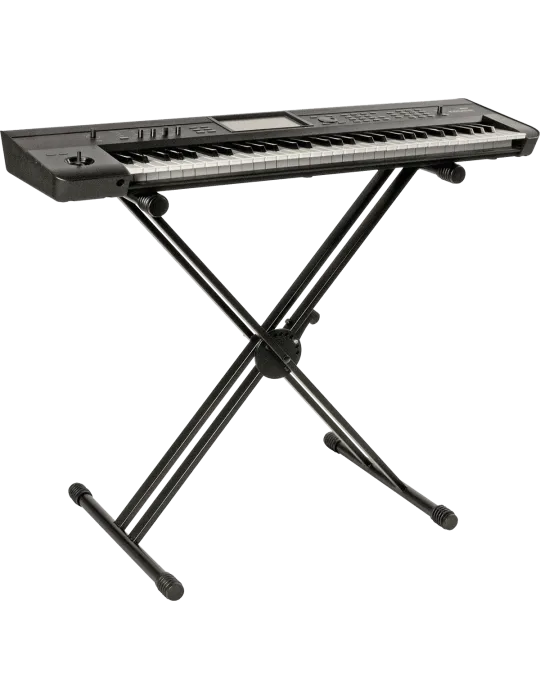  QUIKLOK QL646 Performer - X-Doppel-Tastaturständer - schwarz|MusicGoodDeal 