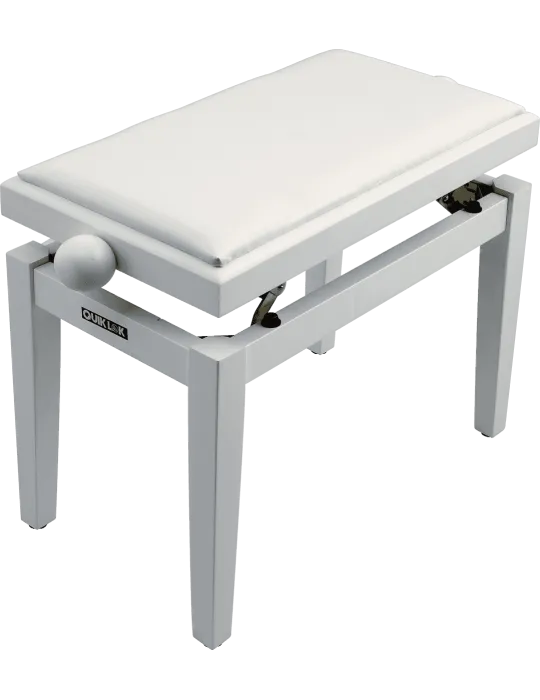  QUIKLOK PB100WHS Deluxe-Sitz aus Holz - matt weiß|MusicGoodDeal 