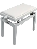  QUIKLOK PB100WHS Deluxe-Sitz aus Holz - matt weiß|MusicGoodDeal 