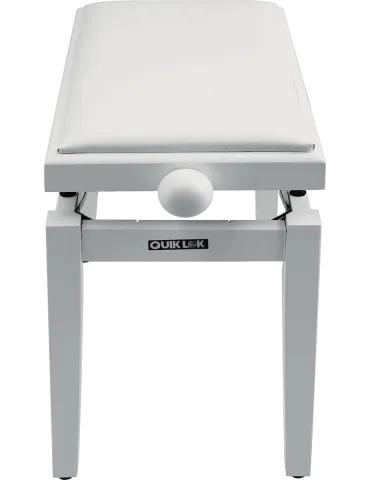  QUIKLOK PB100WHS Deluxe-Sitz aus Holz - matt weiß|MusicGoodDeal  2