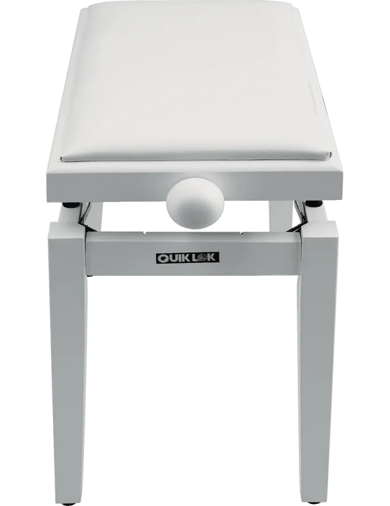  QUIKLOK PB100WHS Deluxe-Sitz aus Holz - matt weiß|MusicGoodDeal 