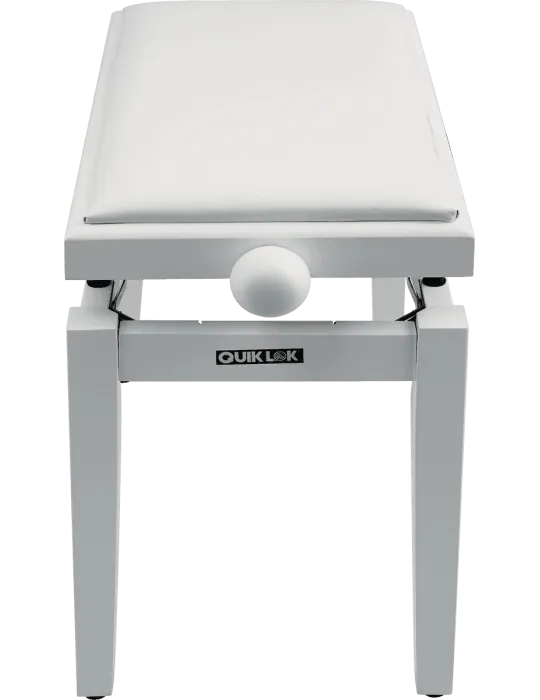  QUIKLOK PB100WHS Deluxe-Sitz aus Holz - matt weiß|MusicGoodDeal 
