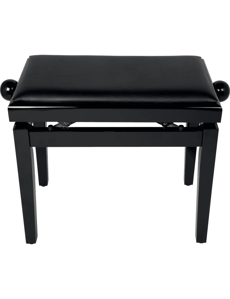  QUIKLOK PB100BKL Deluxe-Sitz aus Holz - glänzend schwarz|MusicGoodDeal 