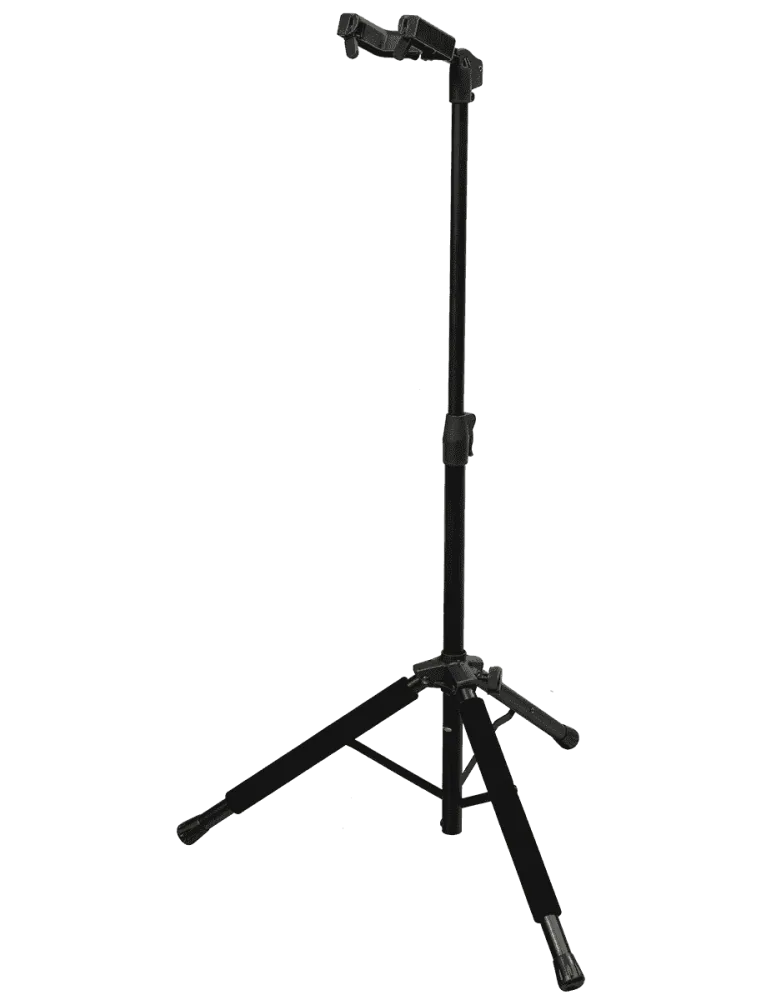  QUIKLOK GS508 GS - Universal Folding Head Guitar Stand - Black|MusicGoodDeal 