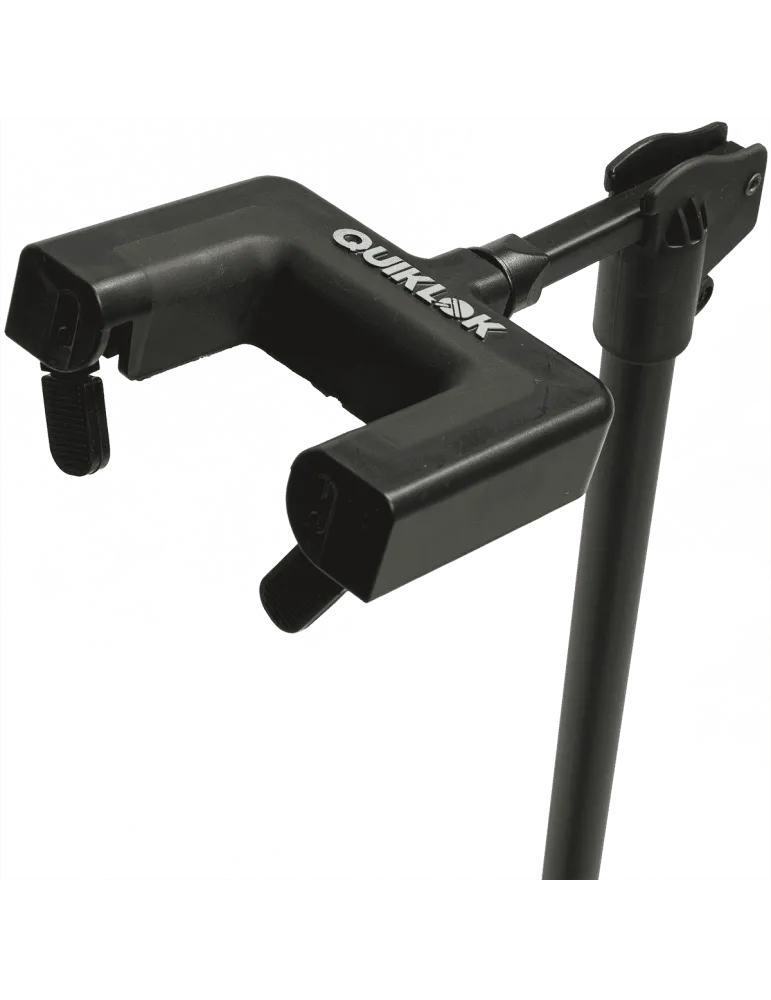  QUIKLOK GS508 GS - Universal Folding Head Guitar Stand - Black|MusicGoodDeal 