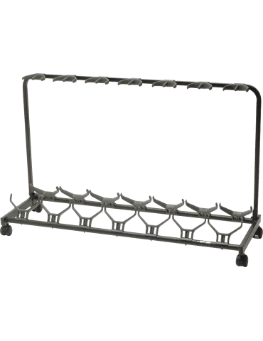  QUIKLOK GS471 Stand for 7 guitars with wheels - black|MusicGoodDeal 