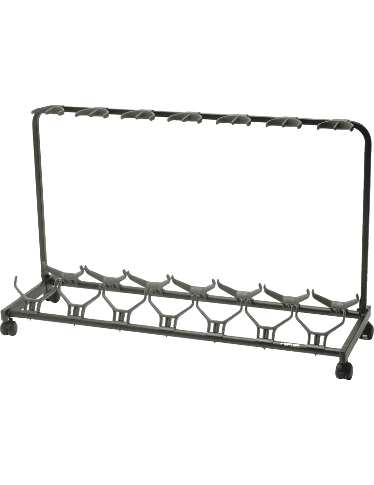  QUIKLOK GS471 Stand for 7 guitars with wheels - black|MusicGoodDeal 