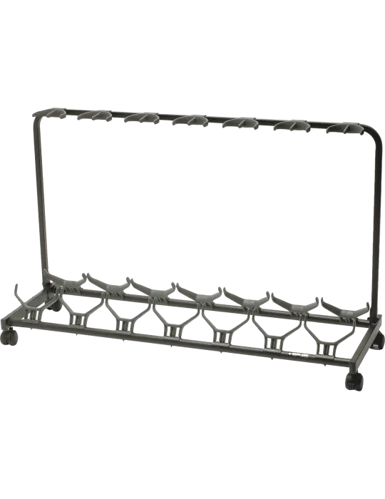  QUIKLOK GS471 Stand for 7 guitars with wheels - black|MusicGoodDeal 