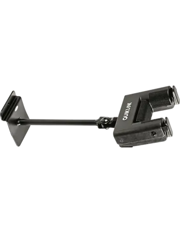  QUIKLOK SW702L Slatwall - Long guitar stand with self-locking system for slatwall - black|MusicGoodDeal 