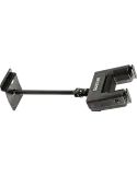  QUIKLOK SW702L Slatwall - Langer Gitarrenständer mit selbstblockierendem System für Slatwall - schwarz|MusicGoodDeal 