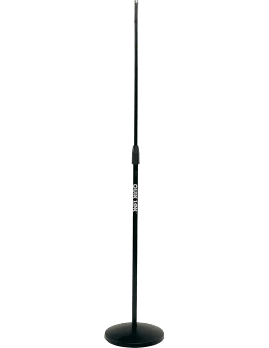  QUIKLOK A399BK 300 Microlite - Gerades Mikrofonstativ, runde Grundplatte|MusicGoodDeal 