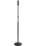  QUIKLOK A988BK 900 One-Hand - Pie de micrófono recto "One-Hand" con base redonda|MusicGoodDeal 
