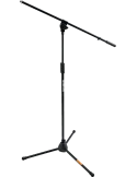 QUIKLOK A302BK 300 Microlite "In-Sync" - Soporte de micrófono de brazo fijo, base de trípode - caja visual|MusicGoodDeal 
