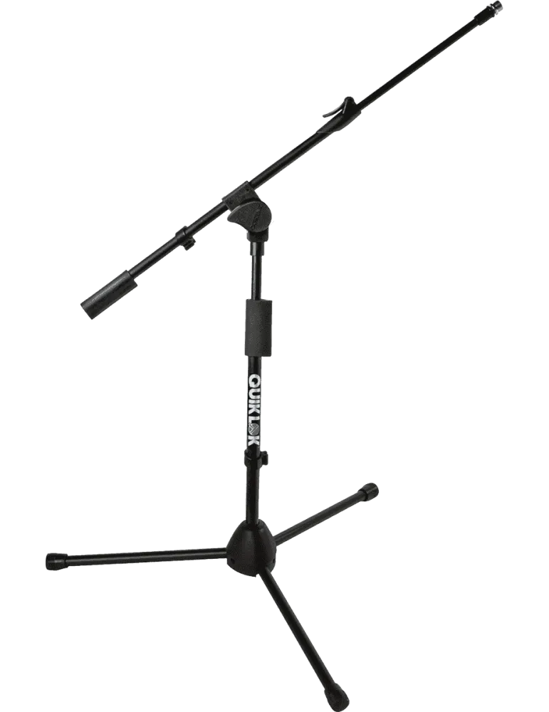 QUIKLOK A306BK 300 Microlite "In-Sync" - Kurzes Mikrofonstativ, Teleskopstange, Stativbasis|MusicGoodDeal 