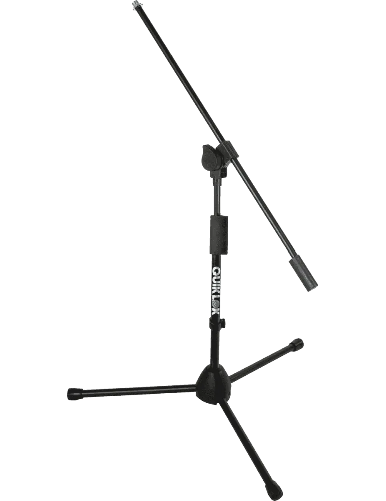  QUIKLOK A305BK 300 Microlite "In-Sync" - Kurzes Mikrofonstativ, fester Ausleger, Stativfuß|MusicGoodDeal 