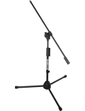  QUIKLOK A305BK 300 Microlite "In-Sync" - Pie de micrófono corto, brazo fijo, base de trípode|MusicGoodDeal 