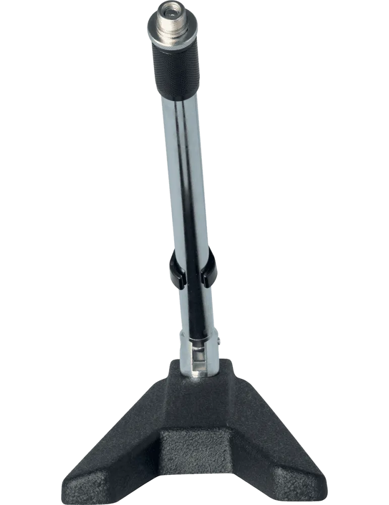  QUIKLOK A114CH Short foot with triangle base - chrome|MusicGoodDeal 