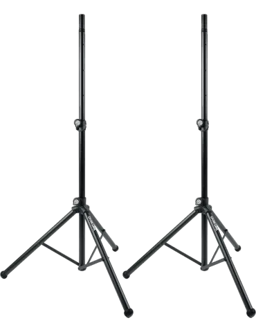  QUIKLOK S173BK Stative - Paar Lautsprecherständer mit 35/38-mm-Wendelrohr|MusicGoodDeal 