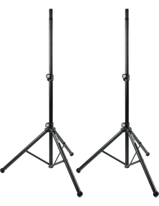  QUIKLOK S173BK Stative - Paar Lautsprecherständer mit 35/38-mm-Wendelrohr|MusicGoodDeal 
