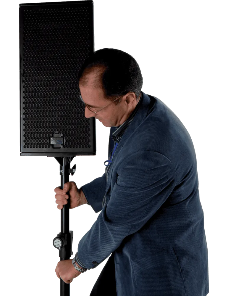  QUIKLOK SP282BK Stative - Paar Lautsprecherständer mit Luftkissensystem|MusicGoodDeal 