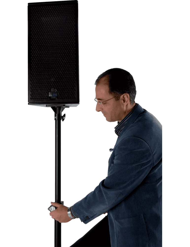  QUIKLOK SP282BK Stative - Paar Lautsprecherständer mit Luftkissensystem|MusicGoodDeal 