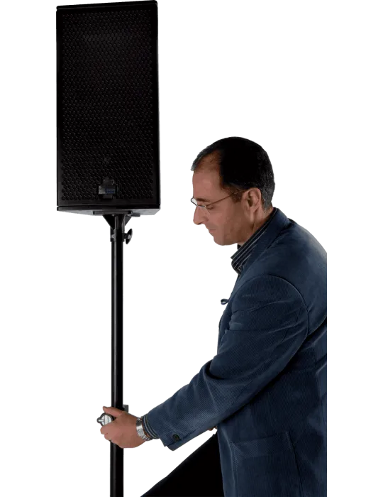  QUIKLOK SP282BK Stative - Paar Lautsprecherständer mit Luftkissensystem|MusicGoodDeal 