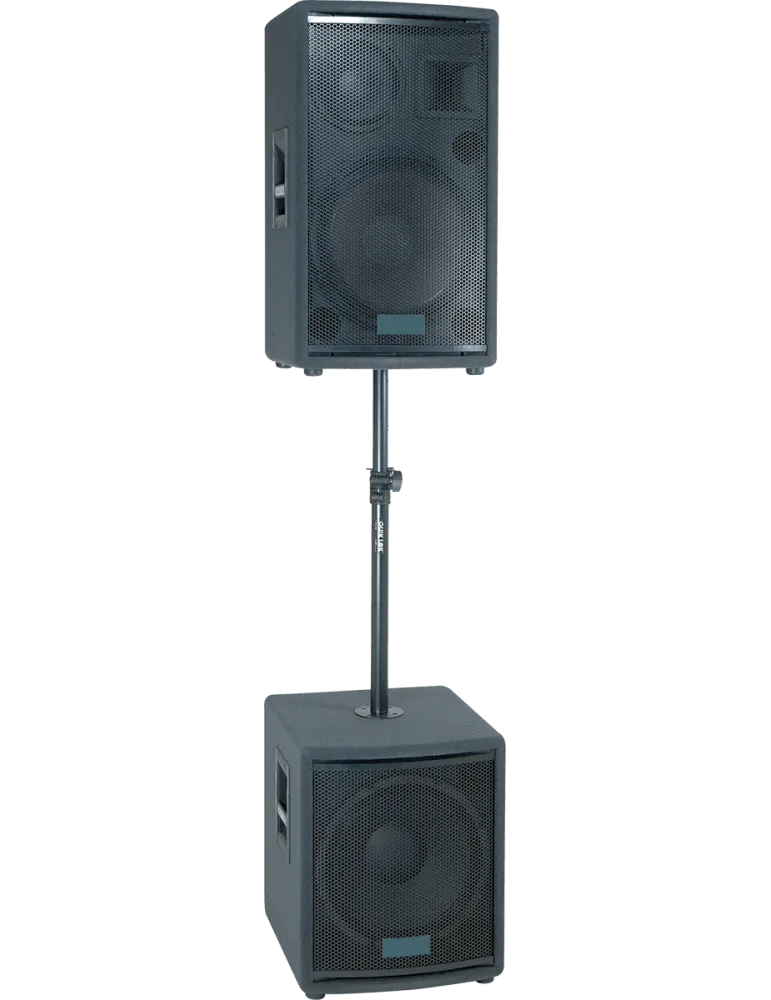  QUIKLOK S203 Rohre - Verbindungsrohr zwischen Lautsprecher und Subwoofer aus Stahl|MusicGoodDeal 