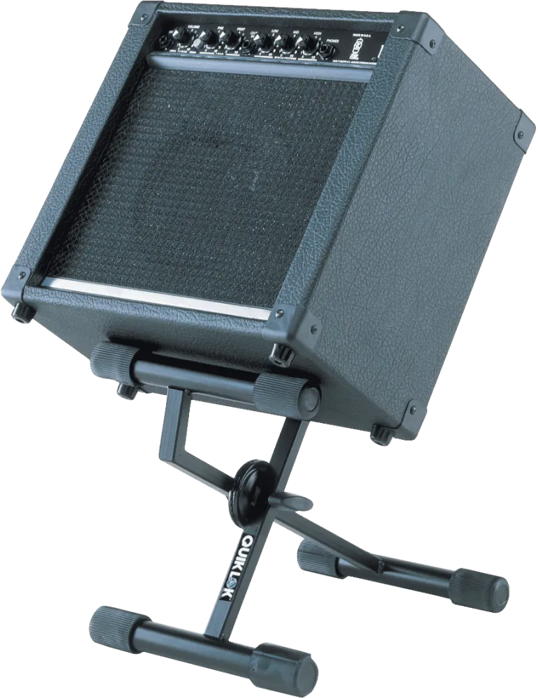  QUIKLOK BS313 Low-profile X-stand for amp/speaker|MusicGoodDeal 