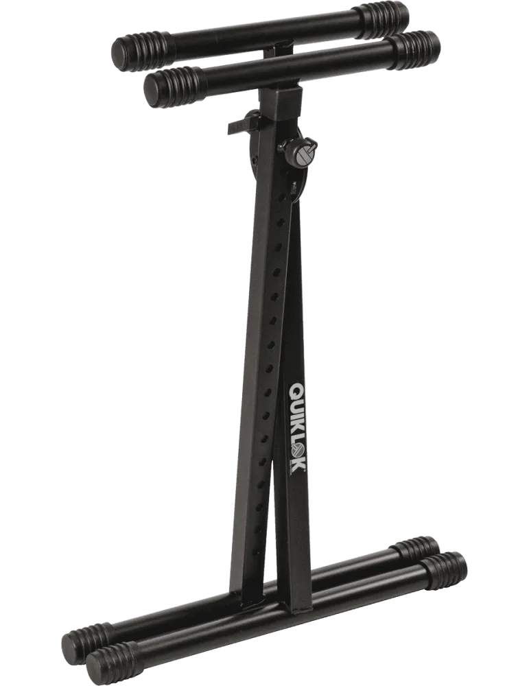  QUIKLOK BS619 Universalständer für Verstärker/Lautsprecher und Keyboard - Schwarz|MusicGoodDeal 