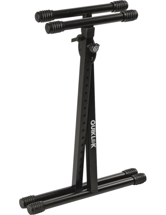  QUIKLOK BS619 Universalständer für Verstärker/Lautsprecher und Keyboard - Schwarz|MusicGoodDeal 