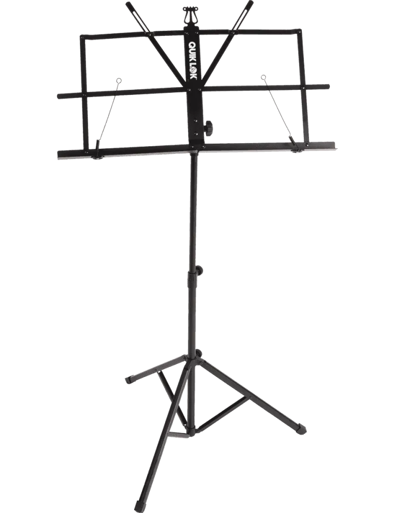  QUIKLOK MS334WB Leichtes Rednerpult + Nylonhülle - Schwarz|MusicGoodDeal 