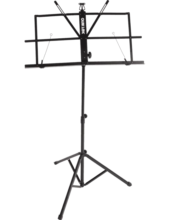  QUIKLOK MS334WB Leichtes Rednerpult + Nylonhülle - Schwarz|MusicGoodDeal 
