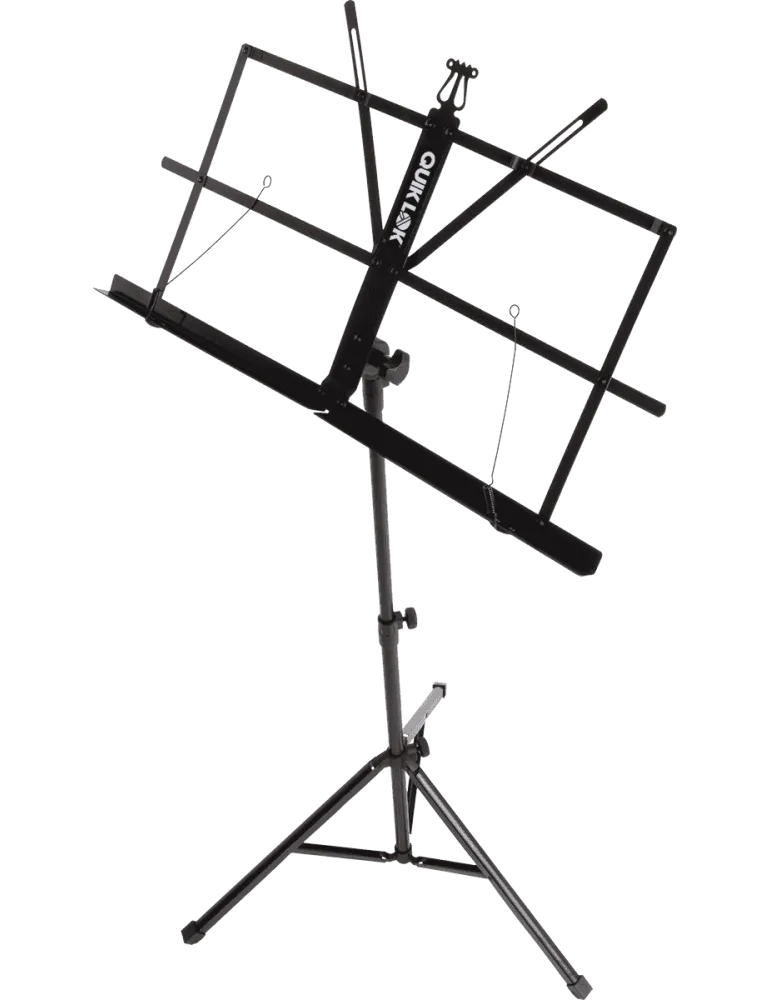  QUIKLOK MS334WB Leichtes Rednerpult + Nylonhülle - Schwarz|MusicGoodDeal 