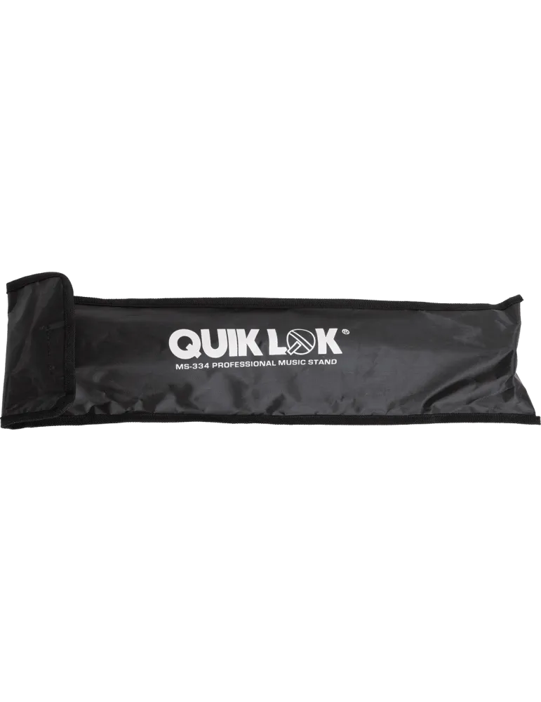  QUIKLOK MS334WB Leichtes Rednerpult + Nylonhülle - Schwarz|MusicGoodDeal 