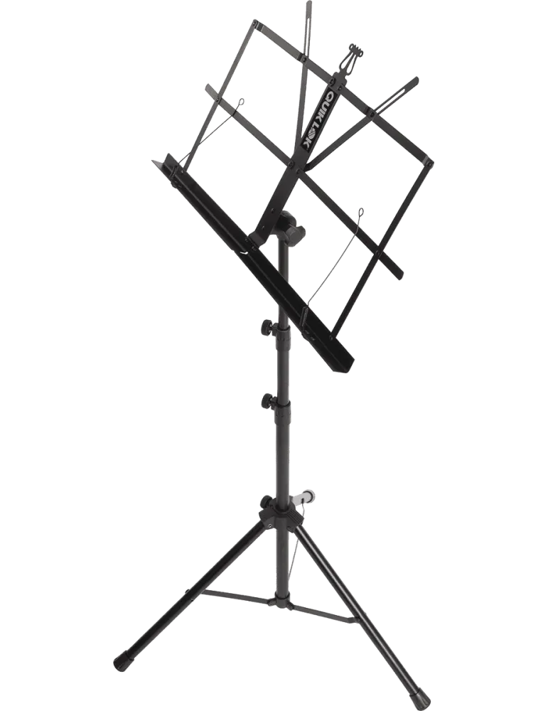  QUIKLOK MS335WB Leichtes Rednerpult + Nylonhülle - Schwarz|MusicGoodDeal 