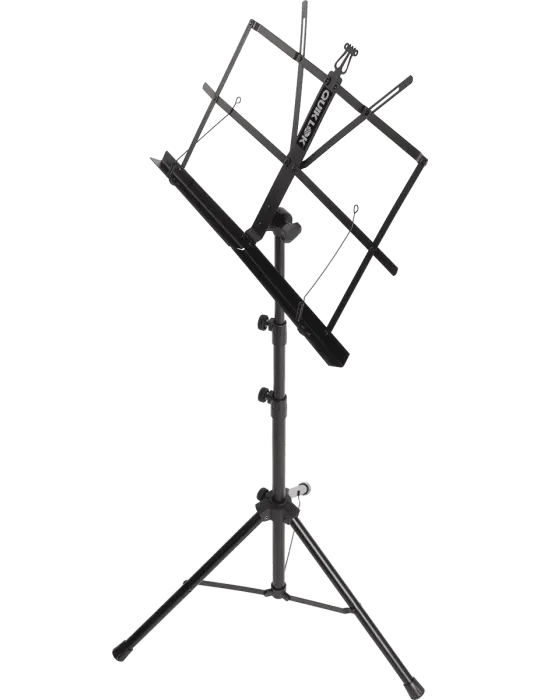  QUIKLOK MS335WB Leichtes Rednerpult + Nylonhülle - Schwarz|MusicGoodDeal 