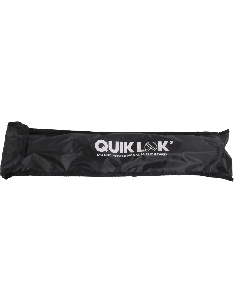  QUIKLOK MS335WB Leichtes Rednerpult + Nylonhülle - Schwarz|MusicGoodDeal 