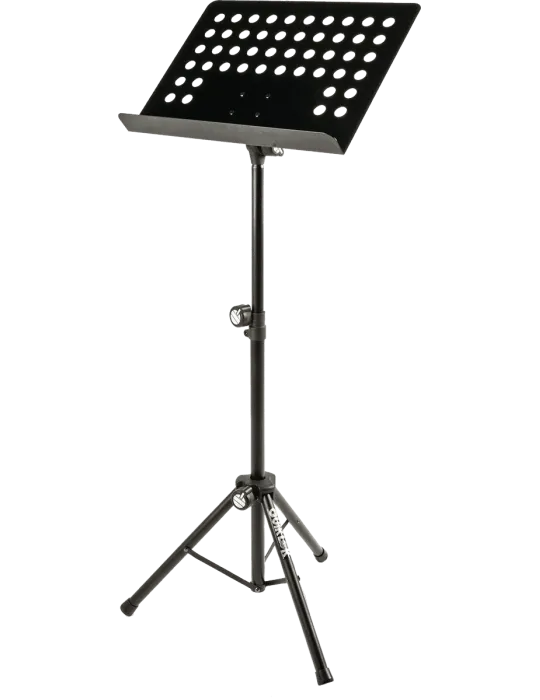  QUIKLOK MS331WB Notenständer für Orchester aus perforiertem Metall + Nylonhülle - schwarz|MusicGoodDeal 