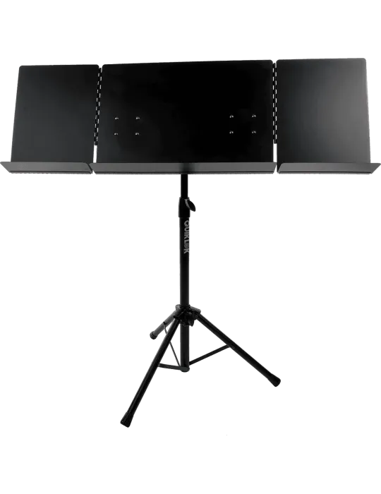  QUIKLOK MS320 Notenständer Orchester 3 Seiten - schwarz|MusicGoodDeal 