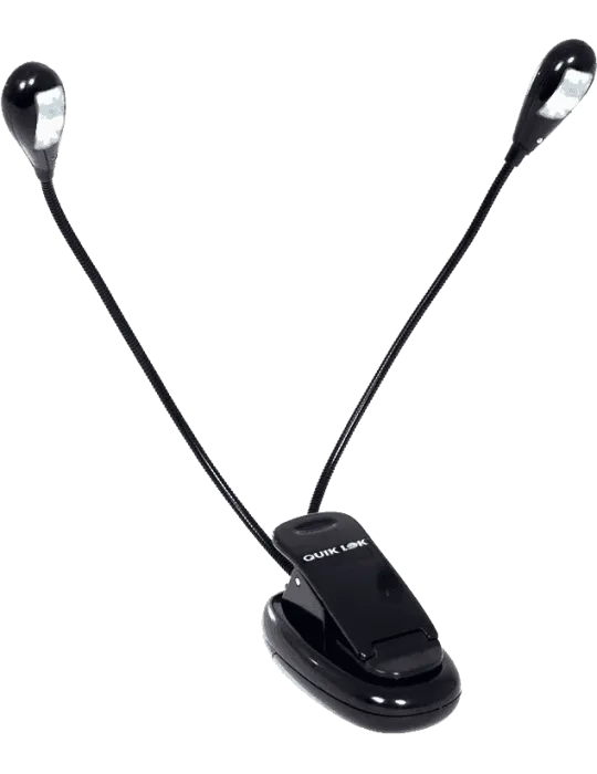  QUIKLOK MS22LED 4-LED-Lampe für Pult mit Klemme|MusicGoodDeal 