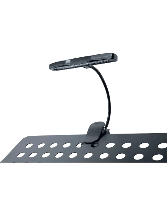  QUIKLOK MS19LED 10 LED-Lampe für Notenpult mit Klemme - schwarz|MusicGoodDeal 