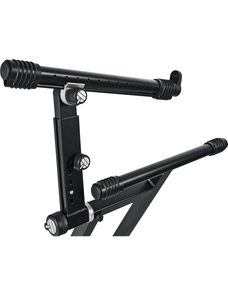  QUIKLOK QL742 Pro - X-Tastaturstand Doppel "Pro" mit zwei Ebenen - breit|MusicGoodDeal 